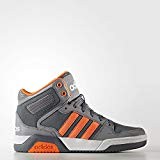 adidas Bb9tis Mid K, Chaussures de Basketball Mixte Enfant, Onix/Solar Orange/Grey