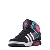 adidas Bb9Tis Mid K, Chaussures pour Le Basketball Fille, Multicolore