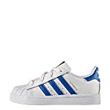 adidas Chaussures Superstar I Blanc/Bleu/Blanc