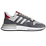 adidas Chaussures ZX 500 RM Gris/Blanc/Rouge Taille: 40 2/3