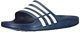 adidas Duramo Slide - Mules natation mixte adulte - Bleu (NEW NAVY/WHITE/NEW NAVY) 48.5 EU