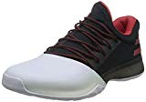 adidas Harden Vol. 1 – Chaussures de Basketball pour Homme, Noir – (negbas/escarl/Ftwbla) 46 2/3