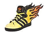Adidas JS FLAMMES I Chaussures Sneakers Bebe Jaune Noir Jeremy Scott Adidas