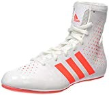 adidas KO Legend 16 2, Chaussures de Boxe Mixte Adulte, Blanc (Blanc/Corail), 36 EU