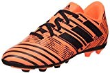 adidas Nemeziz 17.4 FxG J, Chaussures de Football Garçon, Orange/Noir, 36 EU