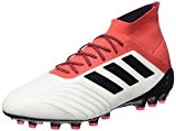 adidas Predator 18.1 AG, Chaussures de Football Homme, Blanc/Noir/Rouge, 39 1/3 EU