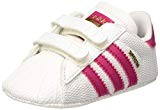 adidas Superstar Crib, Chaussures Premiers Pas Fille, Bianco