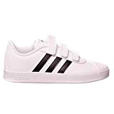 adidas VL Court 2.0 CMF C, Chaussures de Fitness Mixte Enfant, Blanc