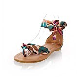 AIKAKA Chaussures pour Femmes Printemps Été Grandes Sandales étudiants