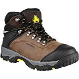 Amblers Safety Mens FS993 Leather Waterproof Safety Boots Brown