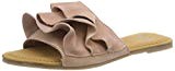 Apple of Eden Shelby, Sandales Bout Ouvert Femme, Nude Suede