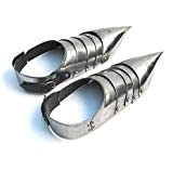 Armor Steel Gothic Shoes - One Pair - Armor Armor Replica for Women By Nauticalmart