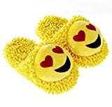 Aroma Home Shoes Fuzzy, Chaussons Mules Femme, Yellow (Yellow), Taille M