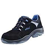 Atlas Chaussures basses de sécurité TX Bleu 600, S2, ESD, portée 12, Taille 43