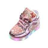 Baby Shoes, Morwind Star Padded LED Luminous Fashion Sneakers Bébé Garçon Filles Soft Chaussures