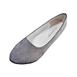Ballerines Plates Pointure Large,OverDose Femme Casual Chaussures Mariage en Suède Style Mules
