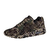 Baskets Camouflage Homme,Overdose Mode Running Training Chaussures à Lacets en Maille Respirante Sport Shoes Casual Flat