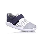 BOBUX - Chaussure I-Walk Aktiv bleue, blanche et grise en tissu et cuir, extrêmement flexible, elle permet une croissance, garçon, ...