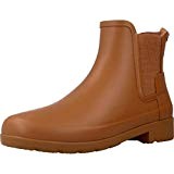 Bottines - Boots, couleur Marron , marque HUNTER, modÃ¨le Bottines - Boots HUNTER ORIGINAL REFINED Marron