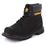 Caterpillar Colorado Womens Laced Leather Boots Black - 3