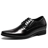 CHAMARIPA Chaussures Rehaussantes de Type Oxford Noir pour Homme - Hauteur 8 cm-H62D11K011D