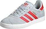CHAUSSURES ADIDAS GAZELLE J GRISE ROUGE BB2505