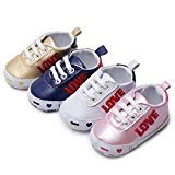 Chaussures antidérapantes Bébé Enfant Eté,Xinan Chaussures de lit De Lettre de toile Chaussures à Semelle Souple 0 ~ 6 Mois,6 ...