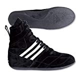 Chaussures boxe Française cuir noir