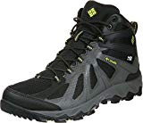 Columbia Homme Chaussures Multisport, Imperméable, Peakfreak XCRSN II Xcel Mid, Gris (City Grey, Bright Red), Pointure : 43