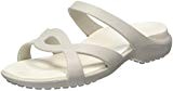 Crocs Meleen Twist, Sandales Bout Ouvert Femme, Pearl White/Oyster