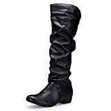 DAFENP Bottes Femme/Longs Bottes/Femmes Hiver Mode Chaud Boots
