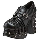 Demonia Charade-35 - Gothique Punk Plateau Chaussures Femmes 36-43, US-Damen:EU-41/42/US-11/UK-8