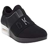 DKNY Arnold Slip on Wedge Femme Baskets Mode Noir