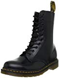 Dr. Martens 1490, Boots mixte adulte - Noir (Black Smooth), 40 EU (6.5 UK)