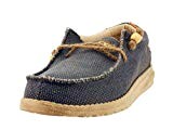 Dude Chaussures Lacets Wally Braided-Navy
