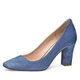 Evita Shoes Fabiana Escarpins Femme Daim Bleu 34