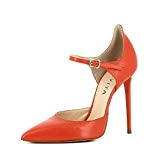 Evita Shoes Lisa Escarpins Femme Semi-Ouverts Cuir Lisse