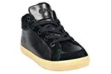 Feiyue Kid Delta Leather, Baskets Mode Mixte enfant - Noir (Black)