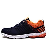 Fexkean Chaussures de Sports Homme Course Running Fitness Outdoor Mesh Athlétique Baskets Sneakers 38-45
