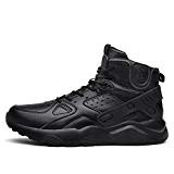 Fexkean Homme Chaussures de Sport Multisports Baskets Mode Sneakers Hautes Outdoor Fitness Gym Running Shoes