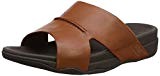 FitFlop Bando Leather Slides, Sandales Bout Ouvert Homme