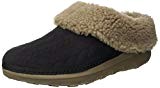 FitFlop Loaff Quilted Slippers, Pantoufles Femme, Noir