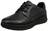 FitFlop Sporty-Pop Perforated Sneaker, Baskets Homme, Noir