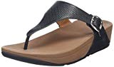 FitFlop The Skinny, Sandales Bout Ouvert Femme, Noir
