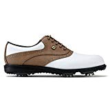 Footjoy Hydrolite 2.0 50027110 m chaussures de golf, homme, plusieurs couleurs (Blanc/marron), 44.5 EU
