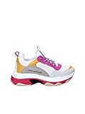 Fornarina Womens Fuxia Pink Super 4 Chunky Trainers