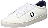 Fred Perry Spencer Mesh, Richelieus Homme, Blanc (White/French Navy 300), 37 EU