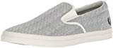 Fred Perry Underspin Slip on Homme Baskets Mode Gris