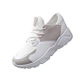 Frestepvie Chaussures Sport Sneakers Femme Fille Baskets Sports Shoes Mode Respirant Confortable Casual Fitnesse Gym Course Printemps