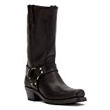 FRYE Women's Harness 12R Black Washed Oiled Vintage Boot 6 B (M)